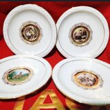 Patru farfurii Rosenthal Maria, an 1953